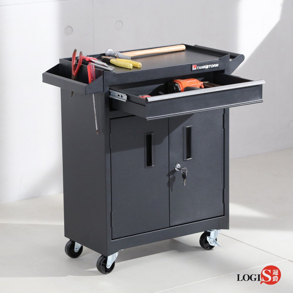 LOGIS｜專業重型工具車文件櫃工具箱刀具車多功能推車汽修零件車五金