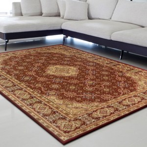 【YFS】古典羊毛地毯-新月紅160x230cm