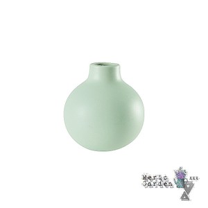 【Meric Garden】北歐啞光釉創意陶瓷花瓶/花器_莫蘭迪綠S