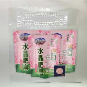 南僑水晶肥皂洗衣用液體福袋組-櫻花百合