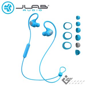 JLab Epic Sport 藍牙運動耳機-藍色