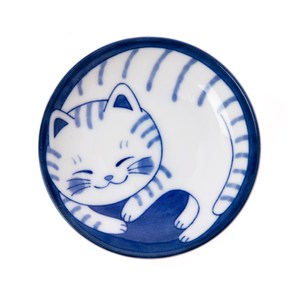 日本虎貓咪小圓盤10cm