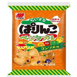 日本三幸蔬菜高湯風味小米果90g