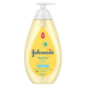 義大利Johnson's洗髮沐浴乳(原味配方)500ml*6