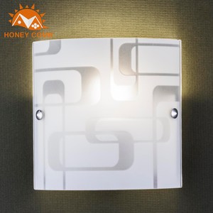 【Honey Comb】幾何圖樣玻璃壁燈(LB-32121)