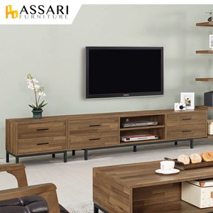 ASSARI-漢諾瓦6尺電視櫃(寬180x深40x高47cm)