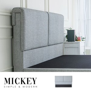 【obis】Mickey米奇雙人加大6尺床頭片/貓抓皮(不含床底)訂製顏色(下單請備註)