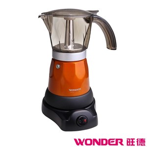 WONDER旺德 義式濃縮咖啡電熱式摩卡壺 (WH-L06M)