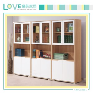 【LOVE樂芙】瓦艾莎北歐8尺組合書櫃