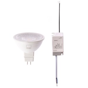 特力屋 LED MR16 杯燈 5W 燈泡色 附變壓器