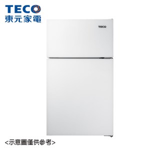 [特價]【TECO東元】86公升小鮮綠系列雙門冰箱 R1086GW