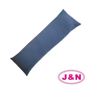 【J&N】混紡素色長抱枕--深藍(1入)深藍