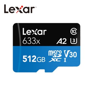 Lexar® 512GB 633x microSDXC™記憶卡
