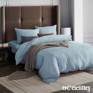 BEDDING-吸濕排汗天絲-特大薄床包兩用被套四件組-翡翠綠