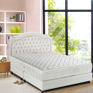 睡芝寶-完美備長碳矽膠+3M防潑水-蜂巢式獨立筒床墊單人3.5尺