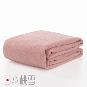日本桃雪【飯店超大浴巾】桃紅色