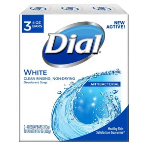 Dial 抗菌體香皂-清新奶香香皂(113g*3塊/組)*6