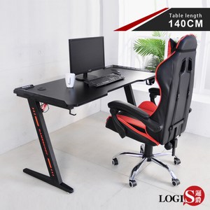 LOGIS  閃電特工碳纖桌面電競桌-140CM 工作桌 ZOR140Z腳