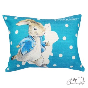 【BUTTERFLY】台製Peter Rabbit彼得兔經典系列小腰枕-跑兔