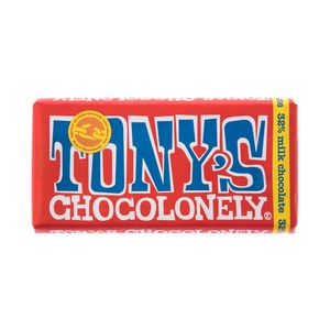 荷蘭Tony's Chocolonely牛奶巧克力180g
