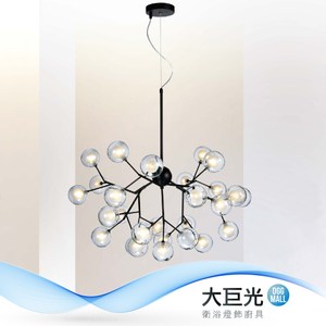 【大巨光】工業風-G4 LED 3W 27燈吊燈(ME-0291)