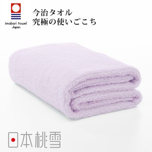 日本桃雪【今治超長棉浴巾】薰衣草紫