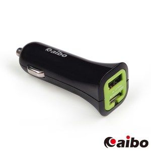 【aibo】AB231 迷你雙USB車用充電器(3.1A)