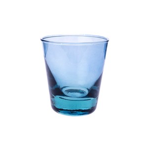 丹麥Bitz 玻璃水杯300ml 藍