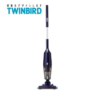 [特價]TWINBIRD 吸拖兩用無線吸塵器 藍色 型號TC-H107TW