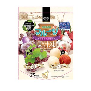 皇族果汁凍綜合(葡萄+荔枝))500g