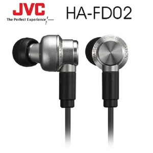 【送收納盒】JVC HA-FD02 銀色 高音質入耳式耳機
