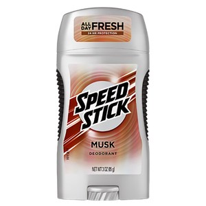 美國 Speed Stick 體香膏-淡雅麝香(85g)*3