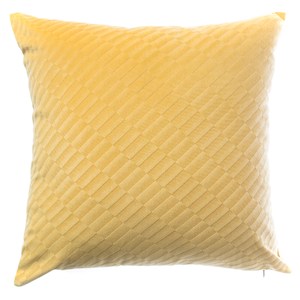 玻紋素色抱枕套 45X45cm 黃色款